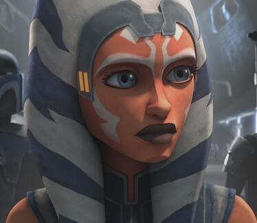 Ahsoka Tano from Season 7 of Star Wars: The Clone Wars